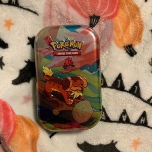 Empty Pokémon tin